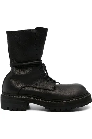 GUIDI Botas con tacón de 40 mm
