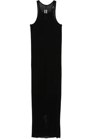 Rick Owens Vestido midi sin mangas