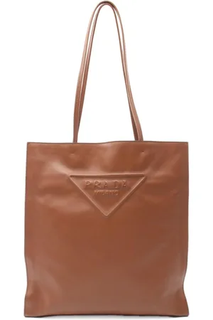 Prada Bolso shopper con logo triangular 2010