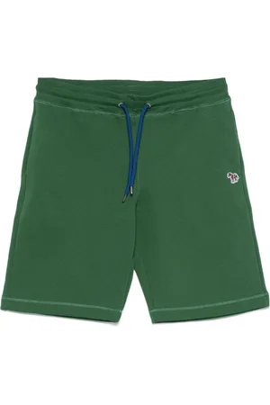 Paul Smith Pantalones cortos de deporte con parche de cebra