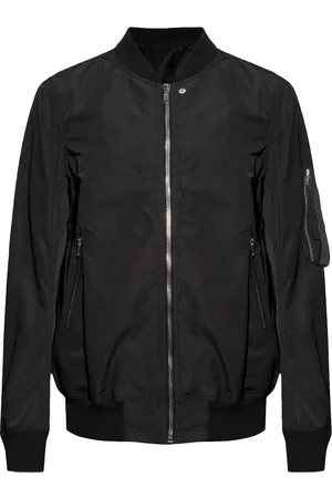 Rick Owens Chaqueta de aviador con cremallera
