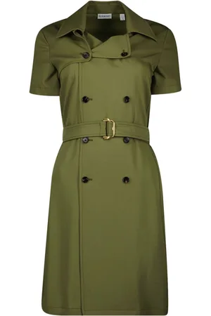 Burberry Vestido estilo gabardina