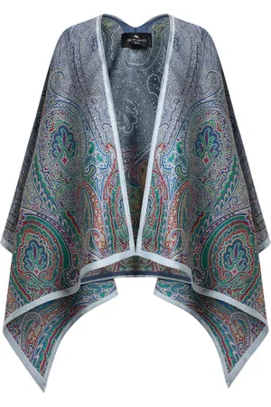 Etro Capa con motivo de cachemira