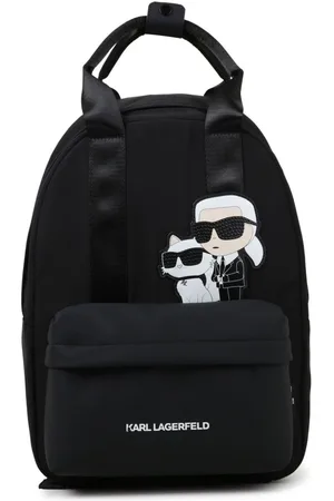 Karl Lagerfeld Mochila con aplique Ikon Karl & Choupette