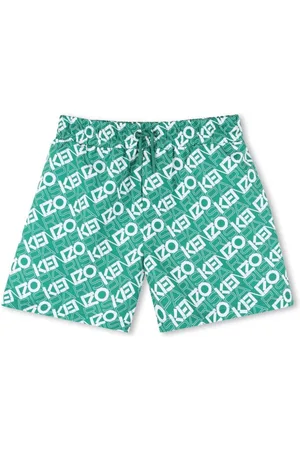 Kenzo Bañador con logo estampado en toda la pieza