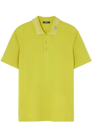 VERSACE Polo con bordado Medusa