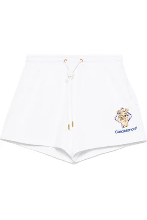 Casablanca Bermudas con logo bordado