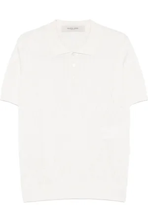 Golden Goose Polo de punto de intarsia
