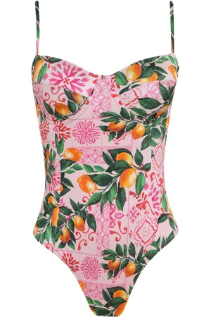 Brigitte Bañador con limones estampados