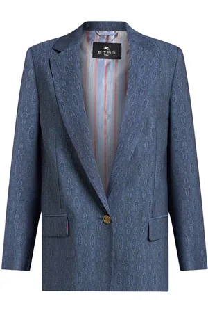 Etro Blazer con doble botonadura