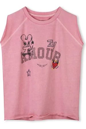 Zadig & Voltaire Chaleco con ilustración estampada