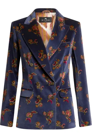 Etro Blazer con motivo floral