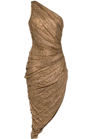 GIUSEPPE DI MORABITO Vestido con apliques y hombro descubierto