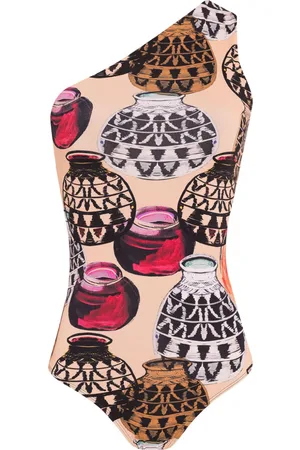 Brigitte Bañador con estampado gráfico