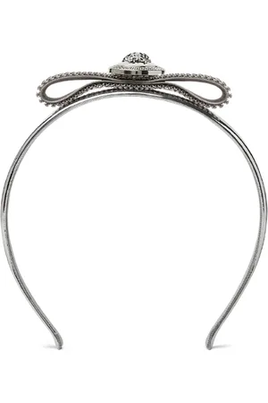 VERSACE Diadema Metal Mesh Gianni Ribbon