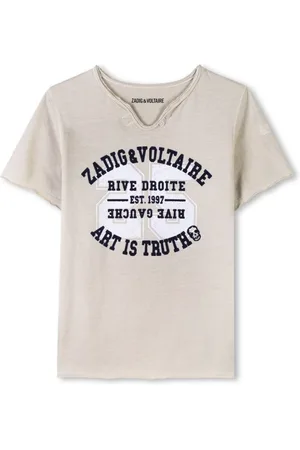 Zadig & Voltaire Camiseta con logo estampado