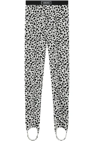 VERSACE Leggins con estampado Dalmatian