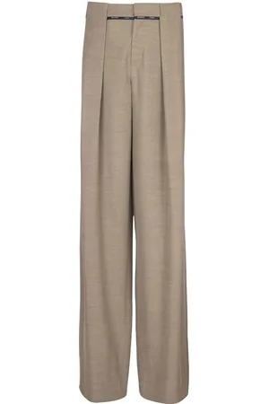Balmain Pantalones plisados