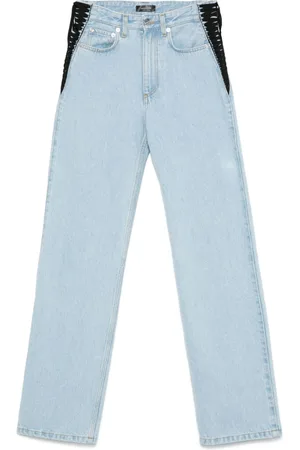 MUGLER Vaqueros rectos con cordones