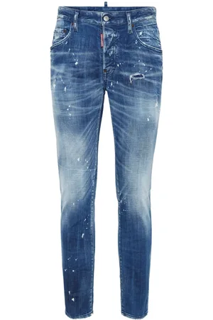 Dsquared2 Vaqueros slim con efecto envejecido