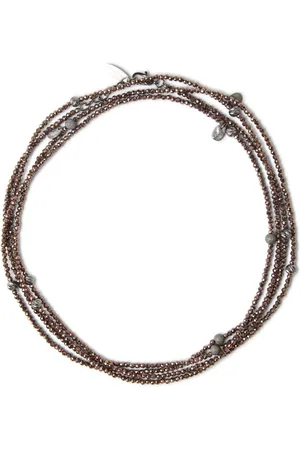 Brunello Cucinelli Pulsera con cuentas Vetro