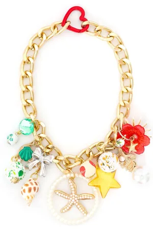 AMIR SLAMA Collar con apliques
