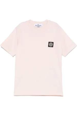 Stone Island Camiseta con parche del logo
