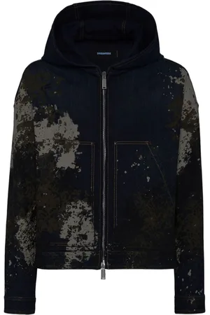 Dsquared2 Chaqueta vaquera con capucha