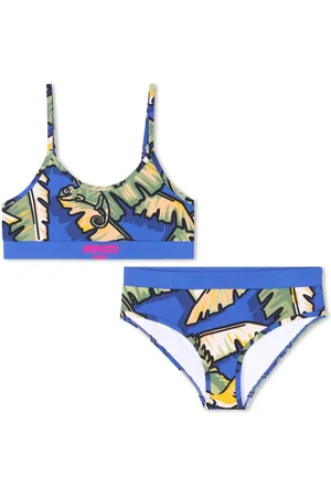 Kenzo Bikini con estampado de palmeras