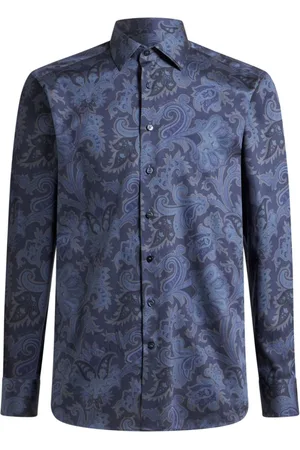 Etro Camisa con estampado de cachemira