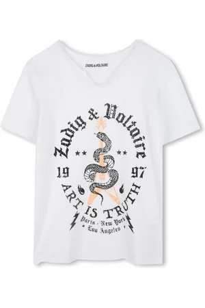 Zadig & Voltaire Camiseta con logo estampado