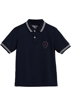 Brunello Cucinelli Polo de tejido jersey