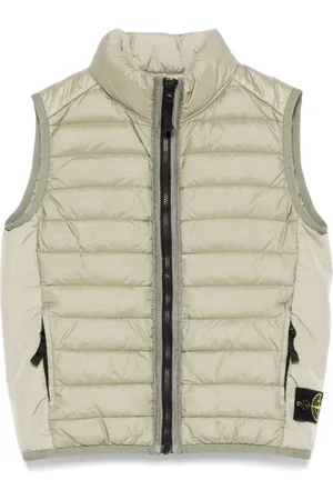 Stone Island Chaleco con distintivo Compass