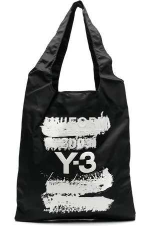 Y-3 Bolso shopper con logo estampado
