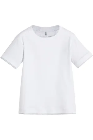 Brunello Cucinelli Camiseta con capa artificial