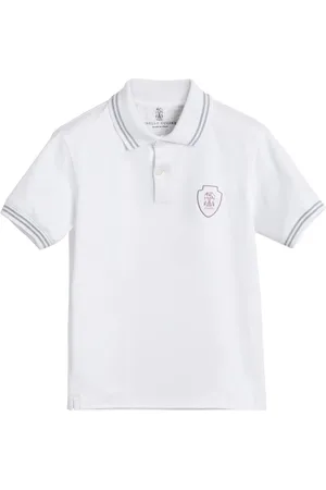 Brunello Cucinelli Polo de tejido jersey