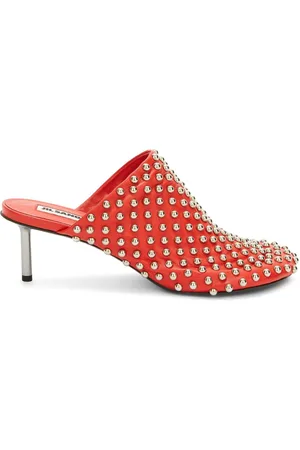 Jil Sander Mules con apliques