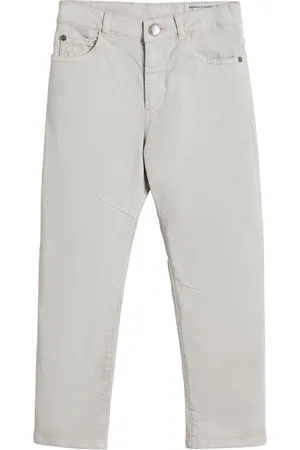 Brunello Cucinelli Pantalones con costuras en contraste