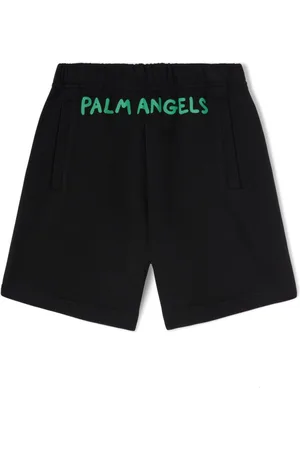 Palm Angels Pantalones cortos de deporte con logo