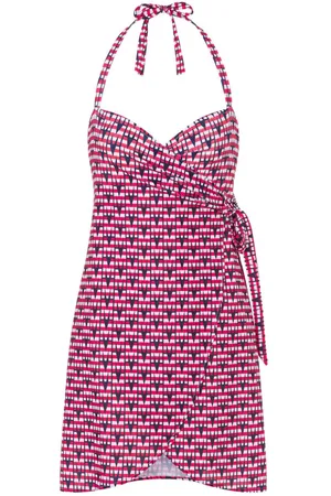 Moschino Vestido corto con parche del logo
