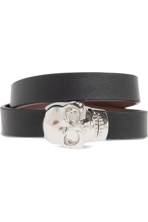 Alexander McQueen Pulsera con aplique de calavera
