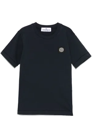 Stone Island Camiseta con parche del logo