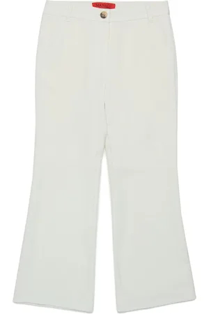 MAX&Co. Kids Pantalones acampanados de talle medio
