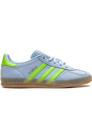 adidas Zapatillas Gazelle Indoor Clear Sky/Solar Green