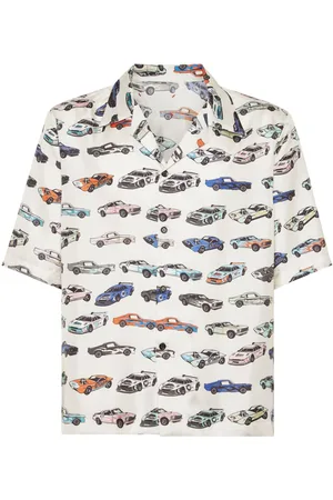 Philipp Plein Camisa bowling Cars Racing