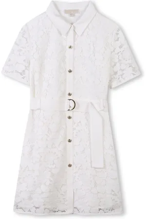 Michael Kors Vestido con encaje de guipur