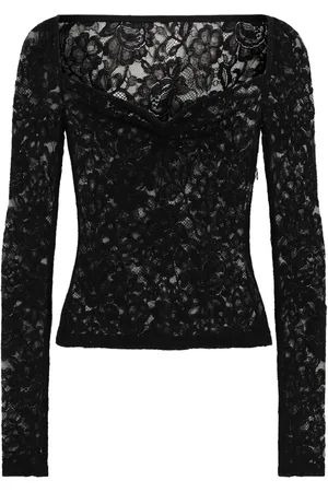 Dolce & Gabbana Top con encaje floral