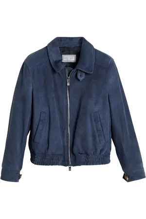Brunello Cucinelli Chaqueta bómber con cremallera