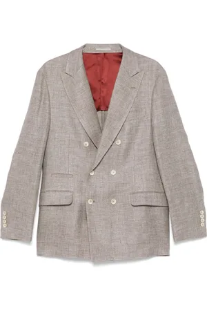 Brunello Cucinelli Blazer con doble botonadura