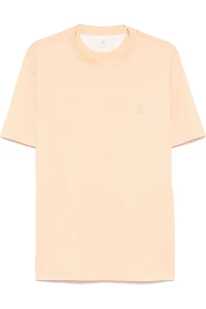 Brunello Cucinelli Camiseta con logo estampado